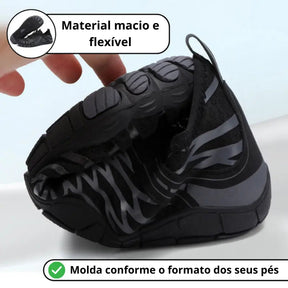 Sapato Tecnológico EcoFlex - Conforto Absoluto [Promoção Exclusiva]