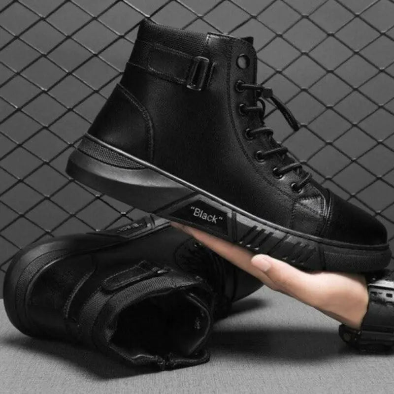 Bota AllBlack 2.0™ Impermeável - Estilo e Conforto em Cada Passo