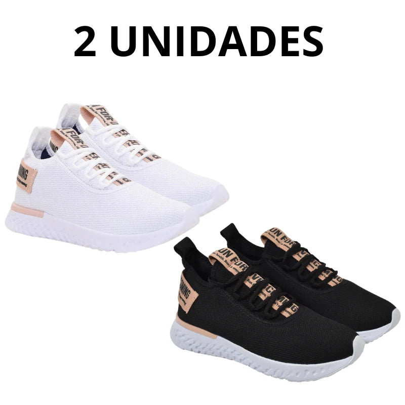 Tênis Feminino Macio para Caminhada - Ultra Leve